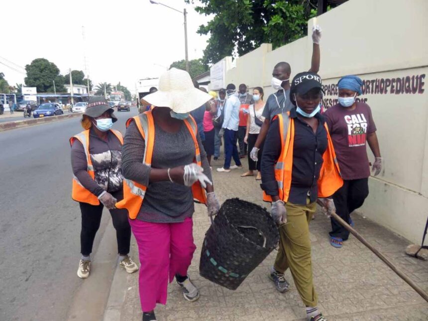 Opération de salubrité publique