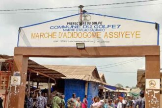 Marché Adidogomé-Assiyéyé