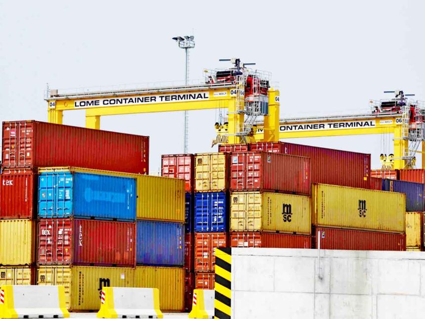 conteneurs de marchandises
