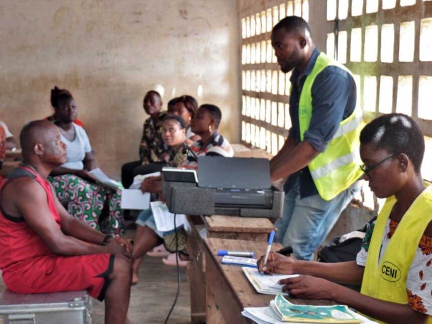 la révision des listes électorales